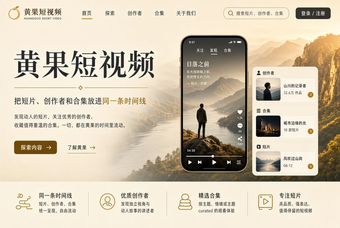 黄果短视频精选封面